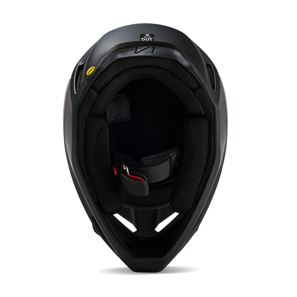 Youth V1 Matte Black Helmet
